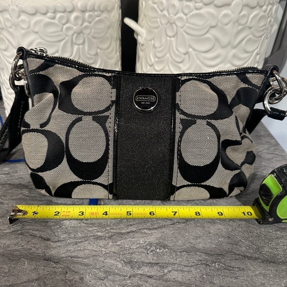 Coach Black and Gray Women's Bag - Picture 8 of 11